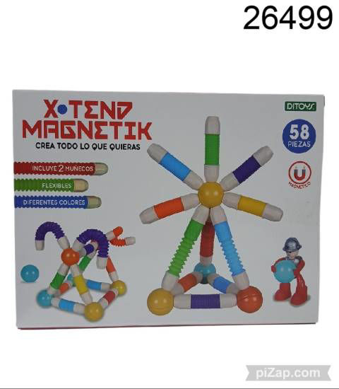 Imagen de X-TEND MAGNETIK 58 PIEZAS 6.26